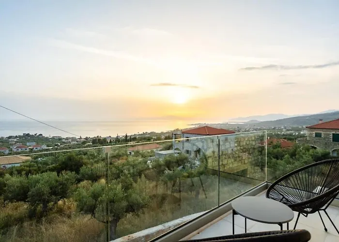 Mani Stone A Paradise Of Panoramic Views Vakantiehuis Kotronion (West Mani)